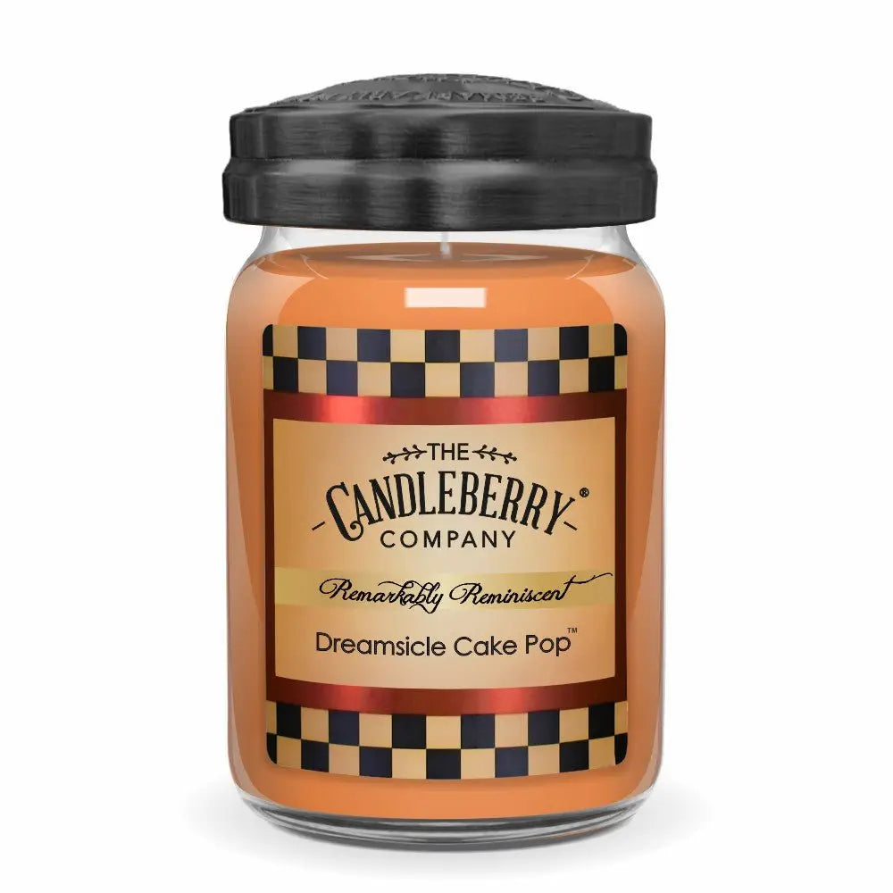 Candleberry Dreamsicle Cake Pop large candle