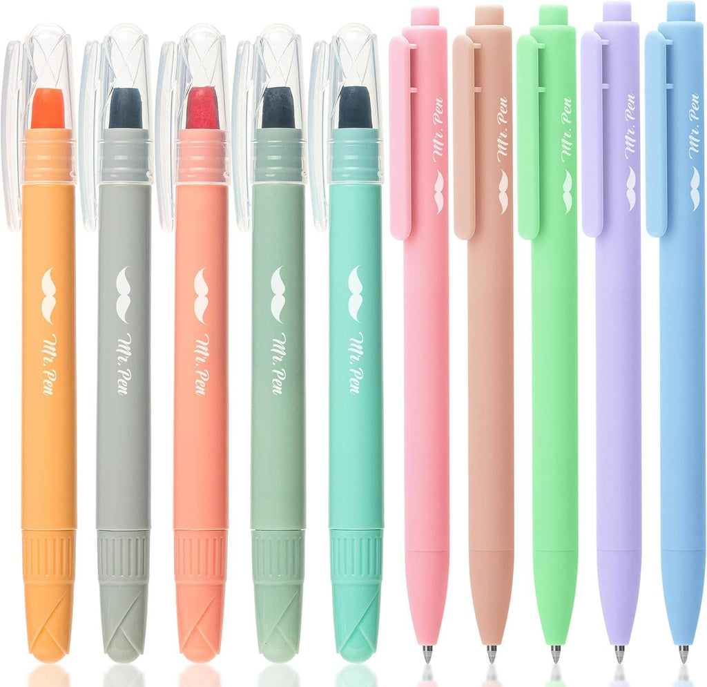 Bible Highlighters & Gel Pens 10 Pack
