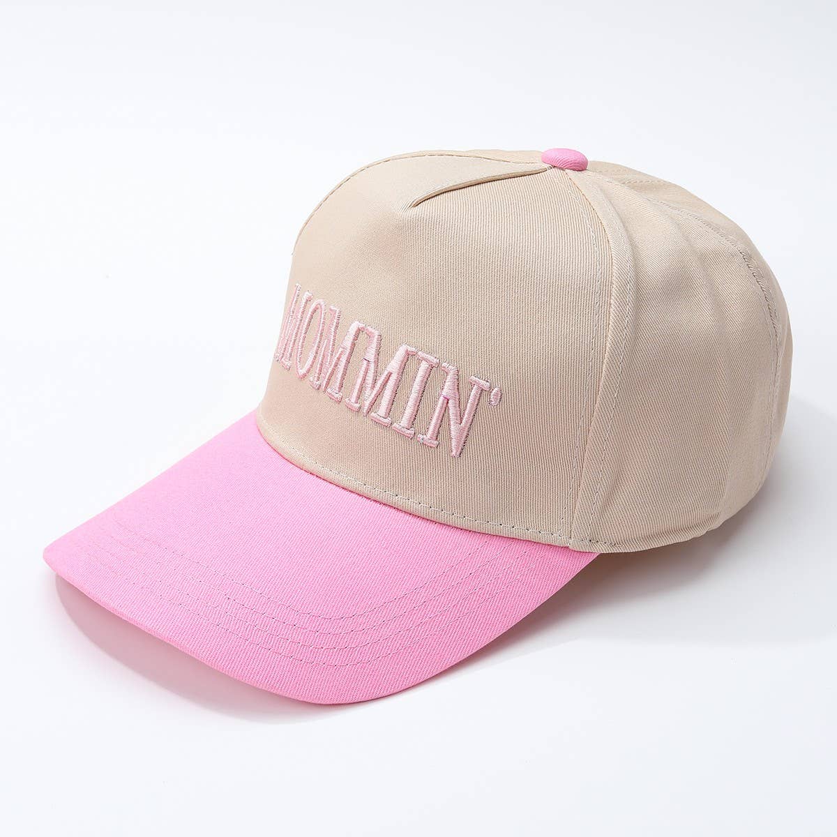 MOMMIN Embroidered Trucker Hat - Vintage Style | 40HW749: Animal