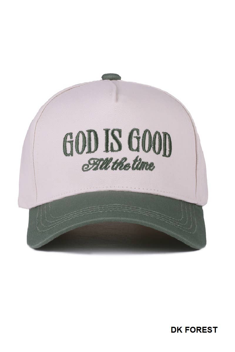 Two Tone Canvas Cotton Cap: COW-198365 / OS