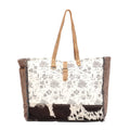 Ursinia Weekender Bag: Cow-Hide