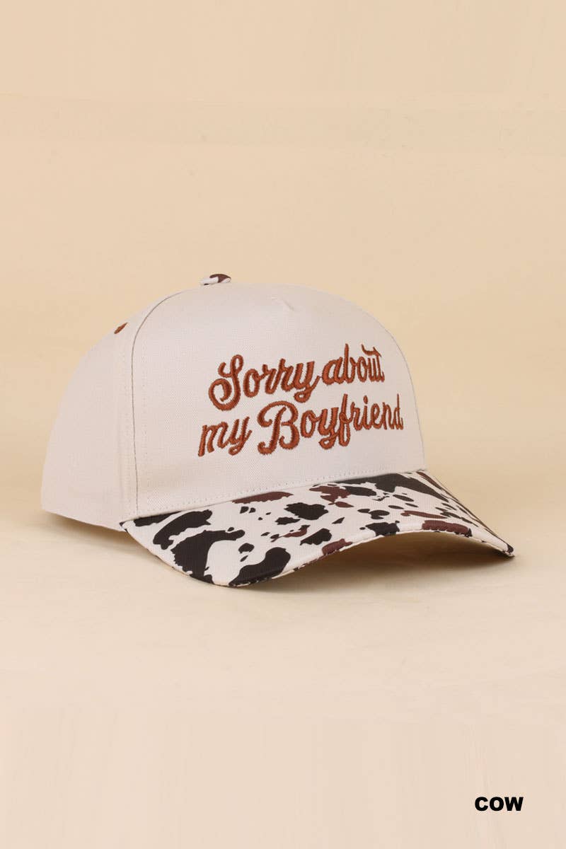 Two Tone Canvas Cotton Cap SI-27994: PAISLEY BLACK-198981 / OS