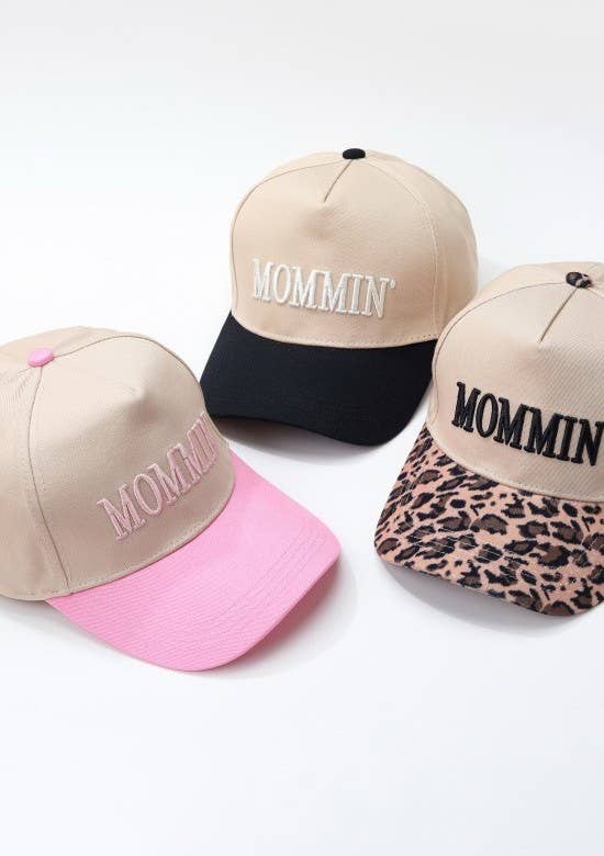 MOMMIN Embroidered Trucker Hat - Vintage Style | 40HW749: Animal