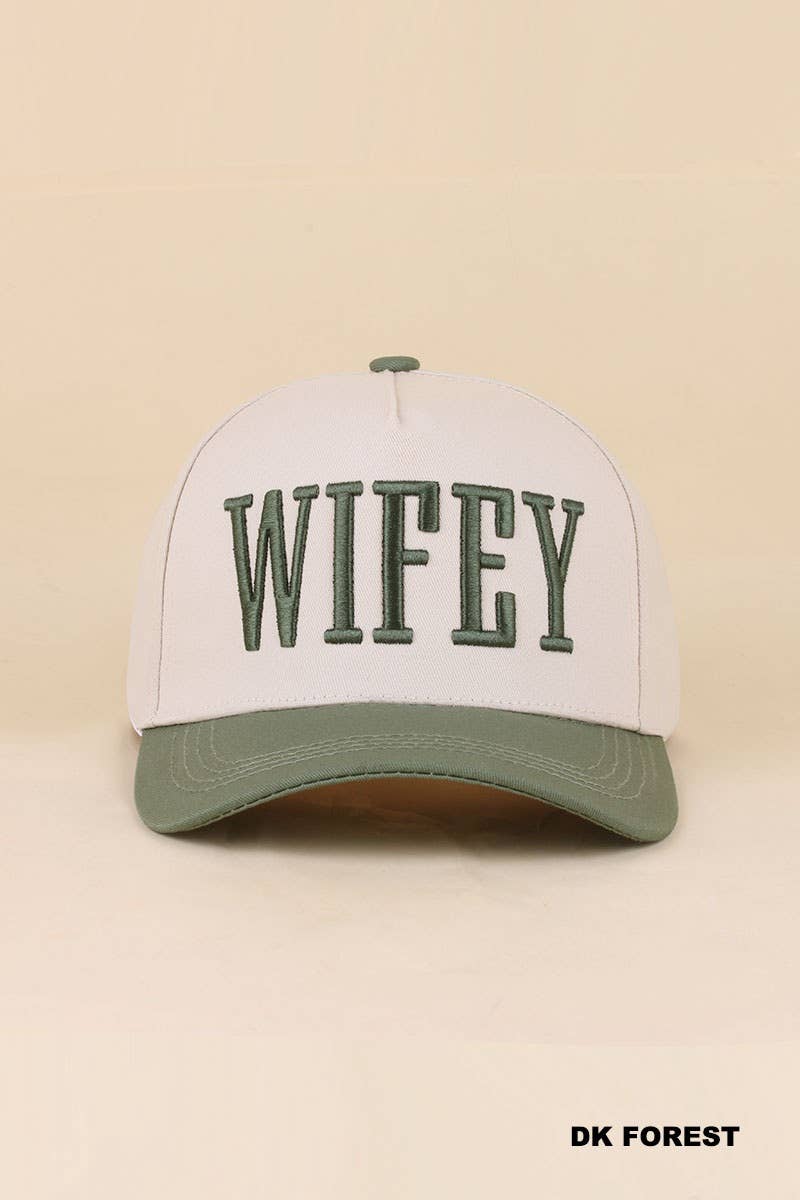 0519 Wifey Two Tone Snapback Hat SI-29856: PAISLEY BLACK-198901 / OS