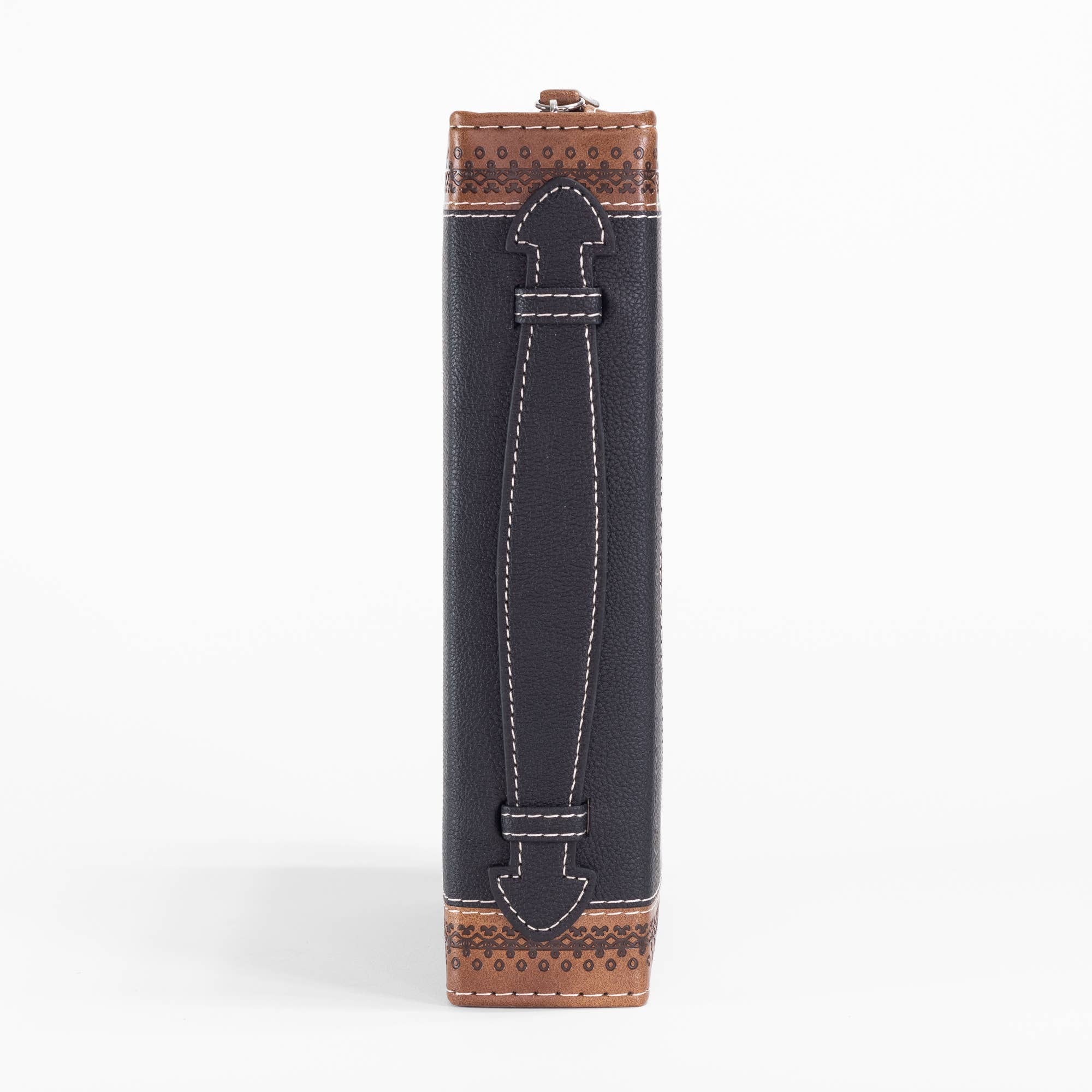Divine Details: Bible Cover: Brown & Black Trust in the Lord: XXL