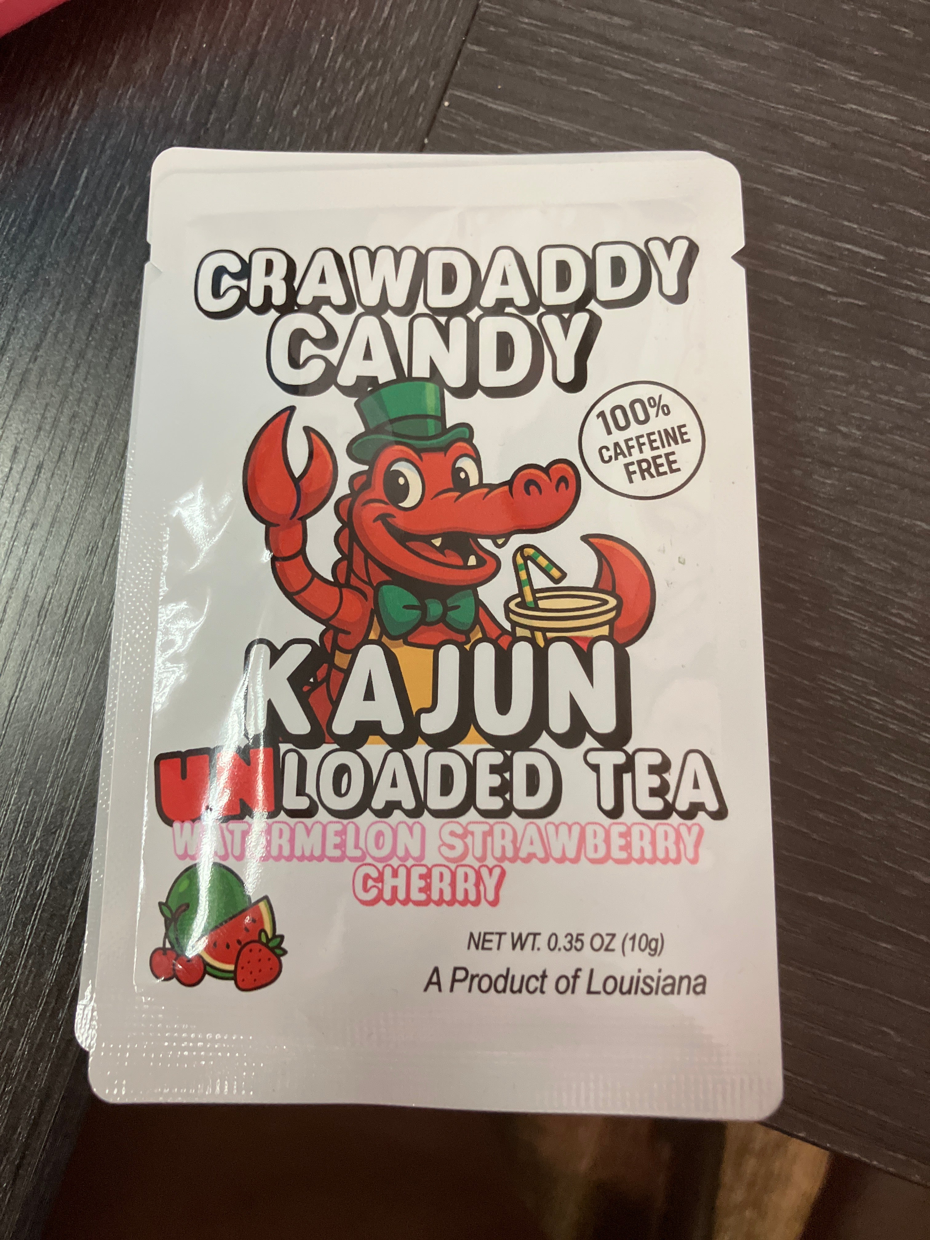 Crawdaddy Candy Kajun  unloaded tea