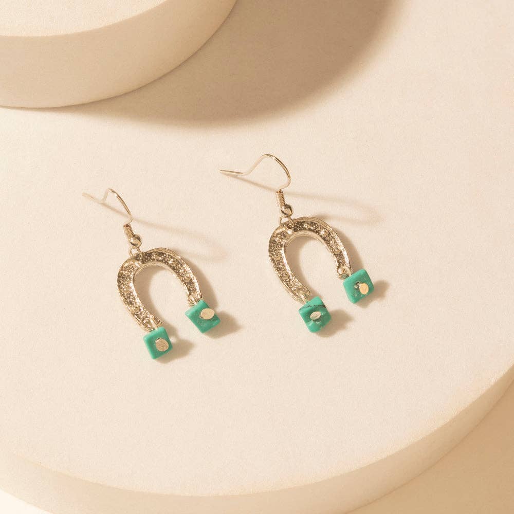 Prairie Trinket Earrings Set in Saddle Silver: Saddle Silver