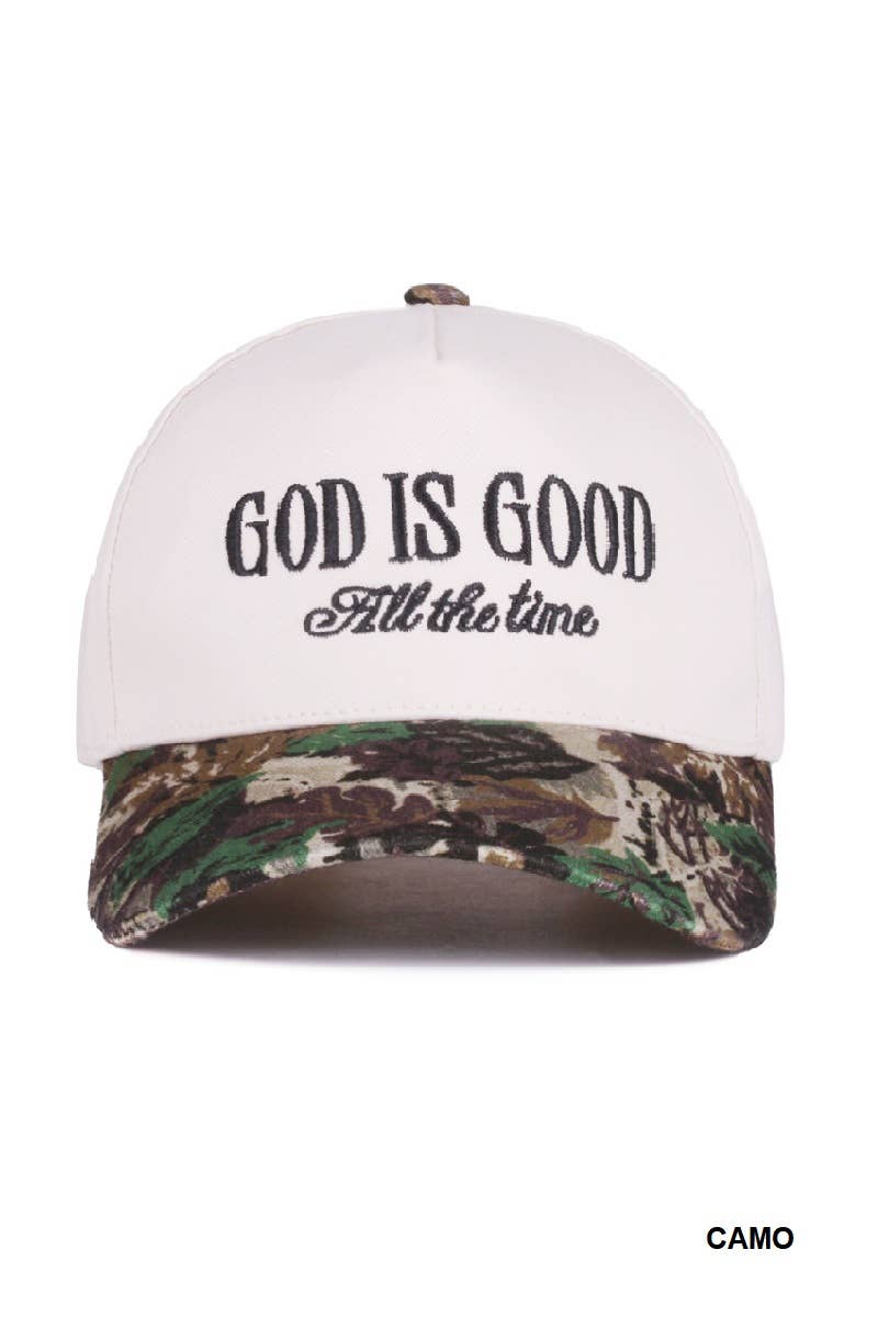 Two Tone Canvas Cotton Cap: COW-198365 / OS