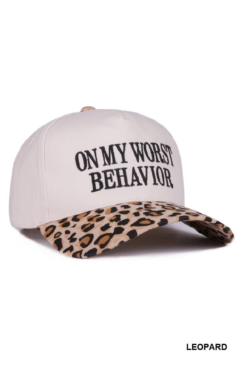 Two Tone Canvas Cotton Cap: COW-198365 / OS