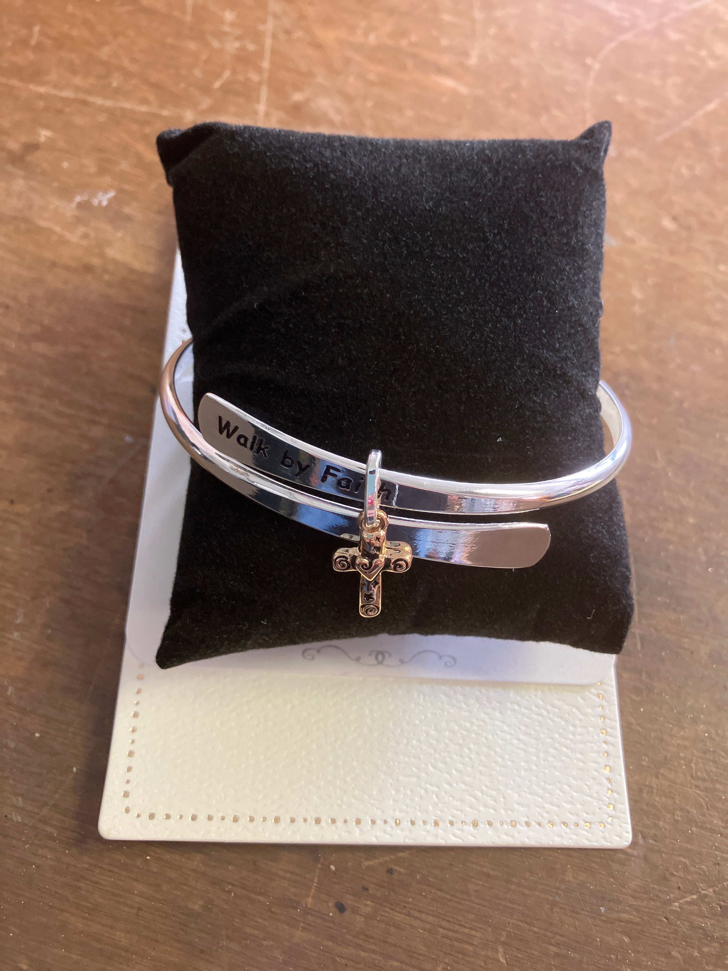 Walk by Faith bracelet