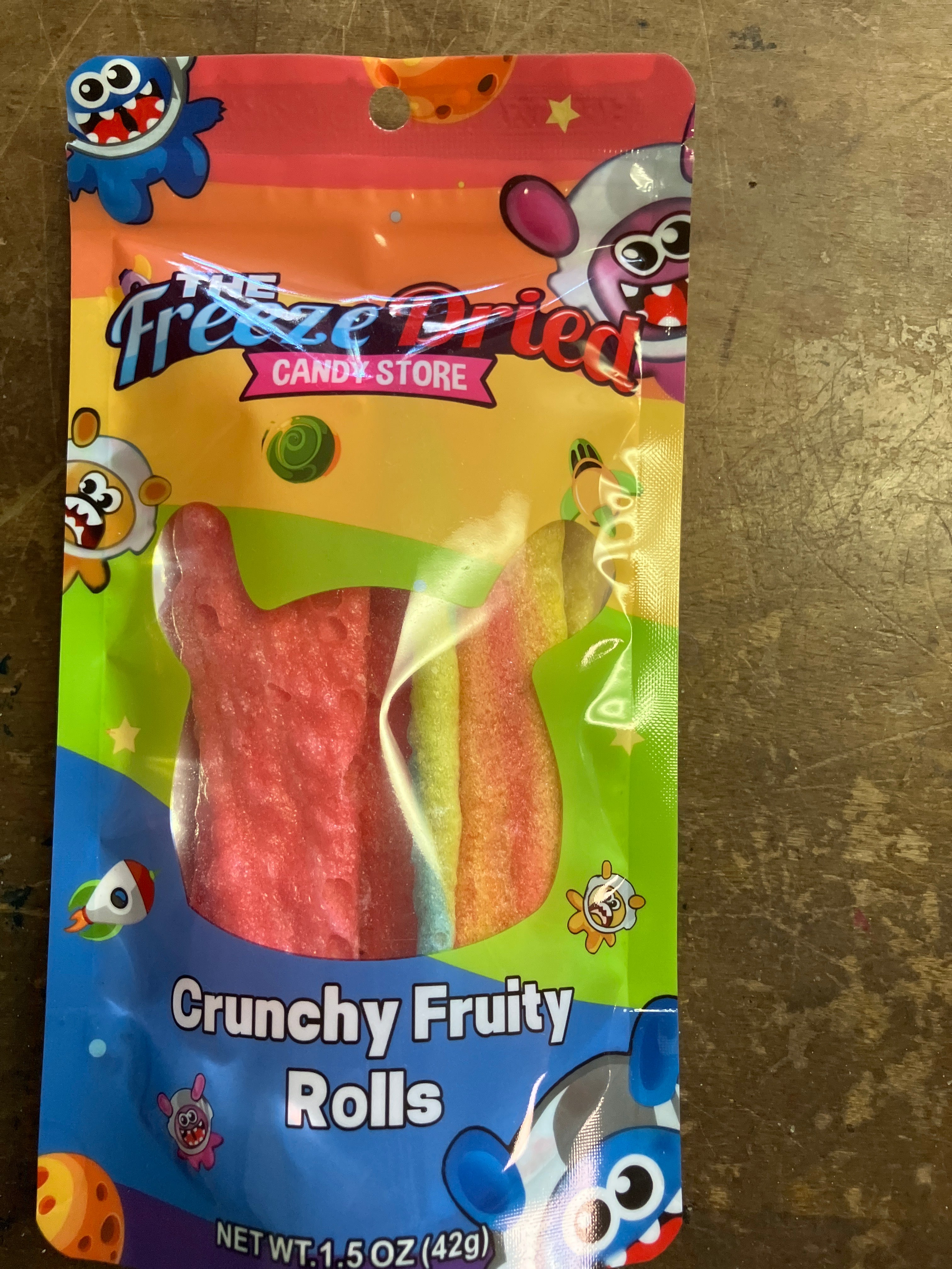 Freeze Dried Crunchy Fruitu Rolls