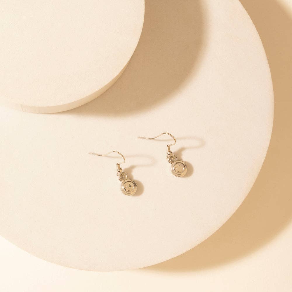 Prairie Trinket Earrings Set in Saddle Silver: Saddle Silver