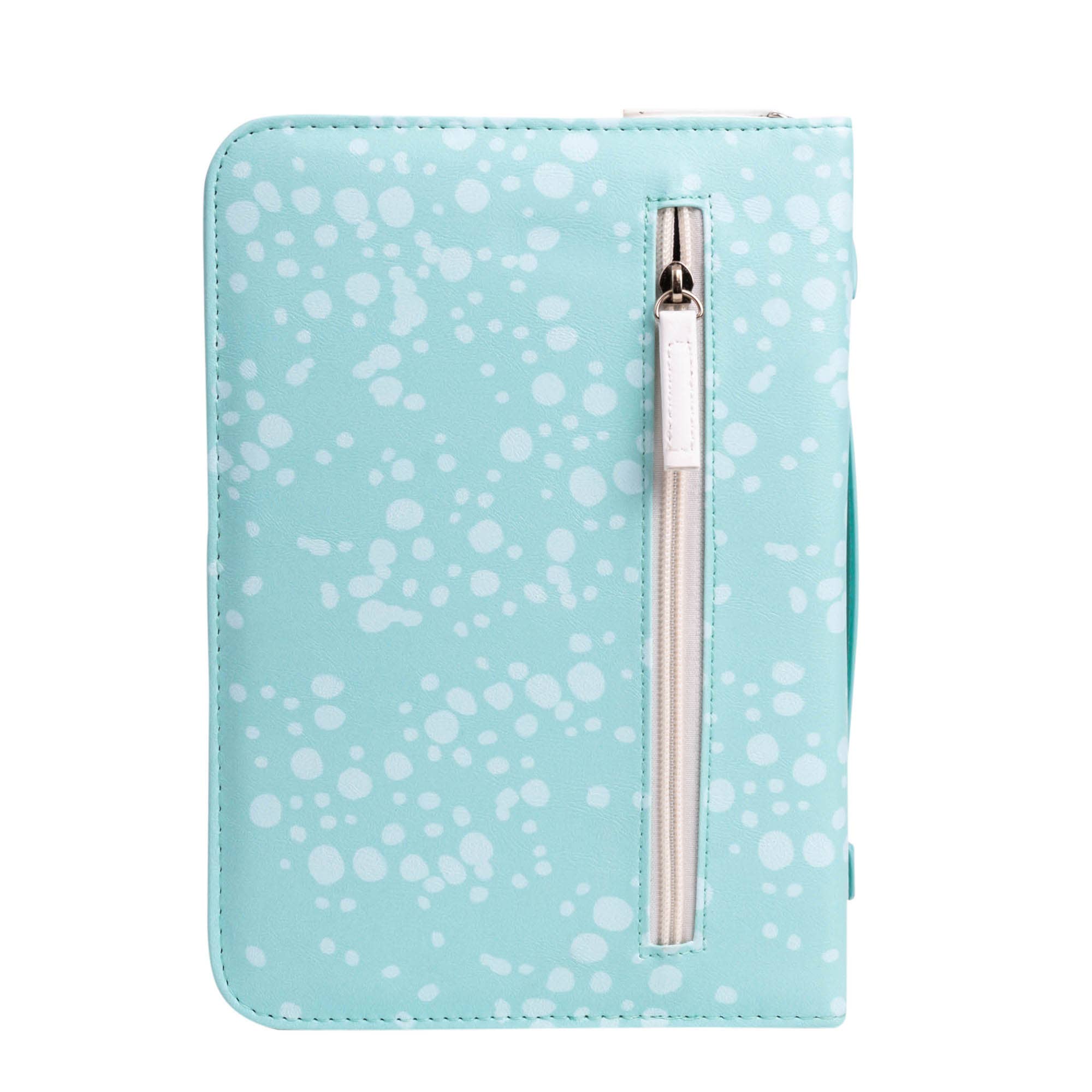 Bible Cover: Blessed, Teal/Blue: XXL