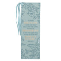 Bookmark Faux Leather Teal I Know the Plans Jer. 29:11