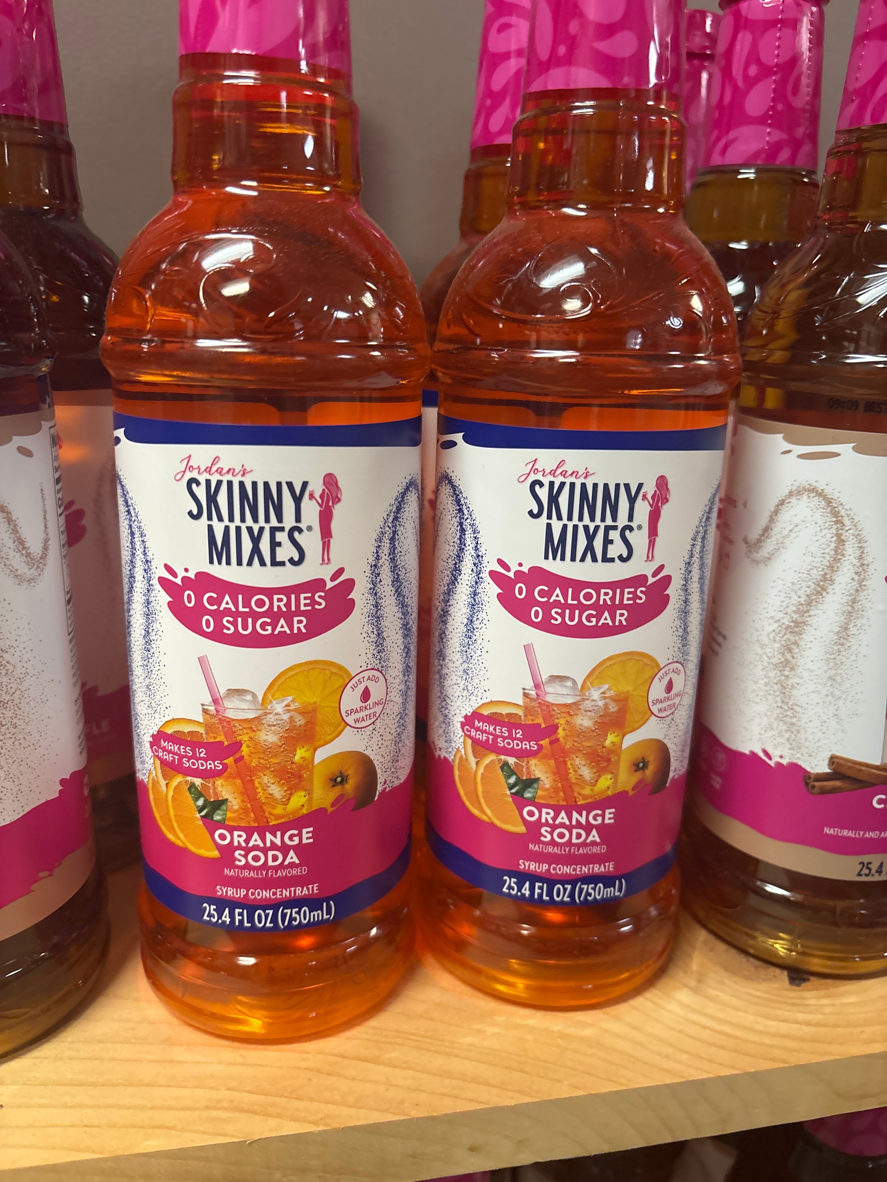 Skinny Mixes Orange Soda