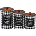 Flour Sugar Coffee Canister Set