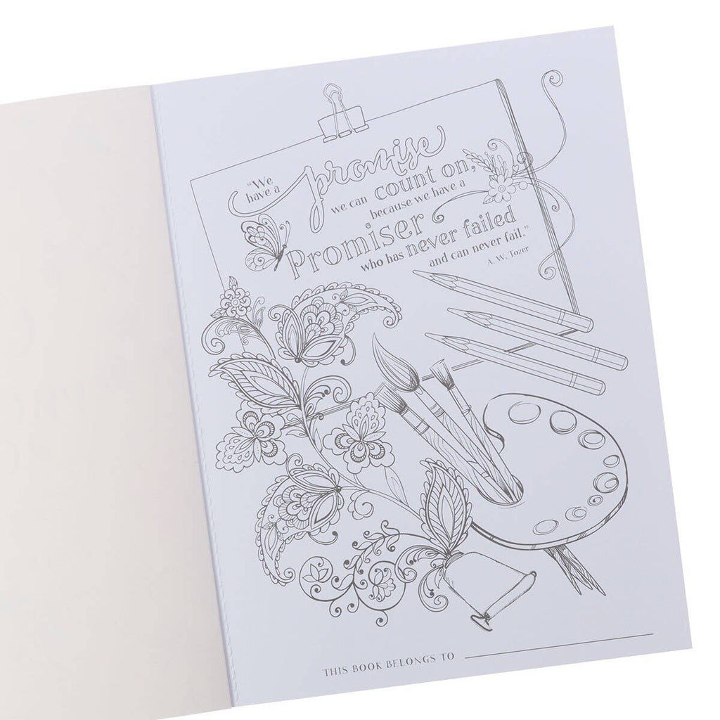 Coloring Book Color the Promises of God