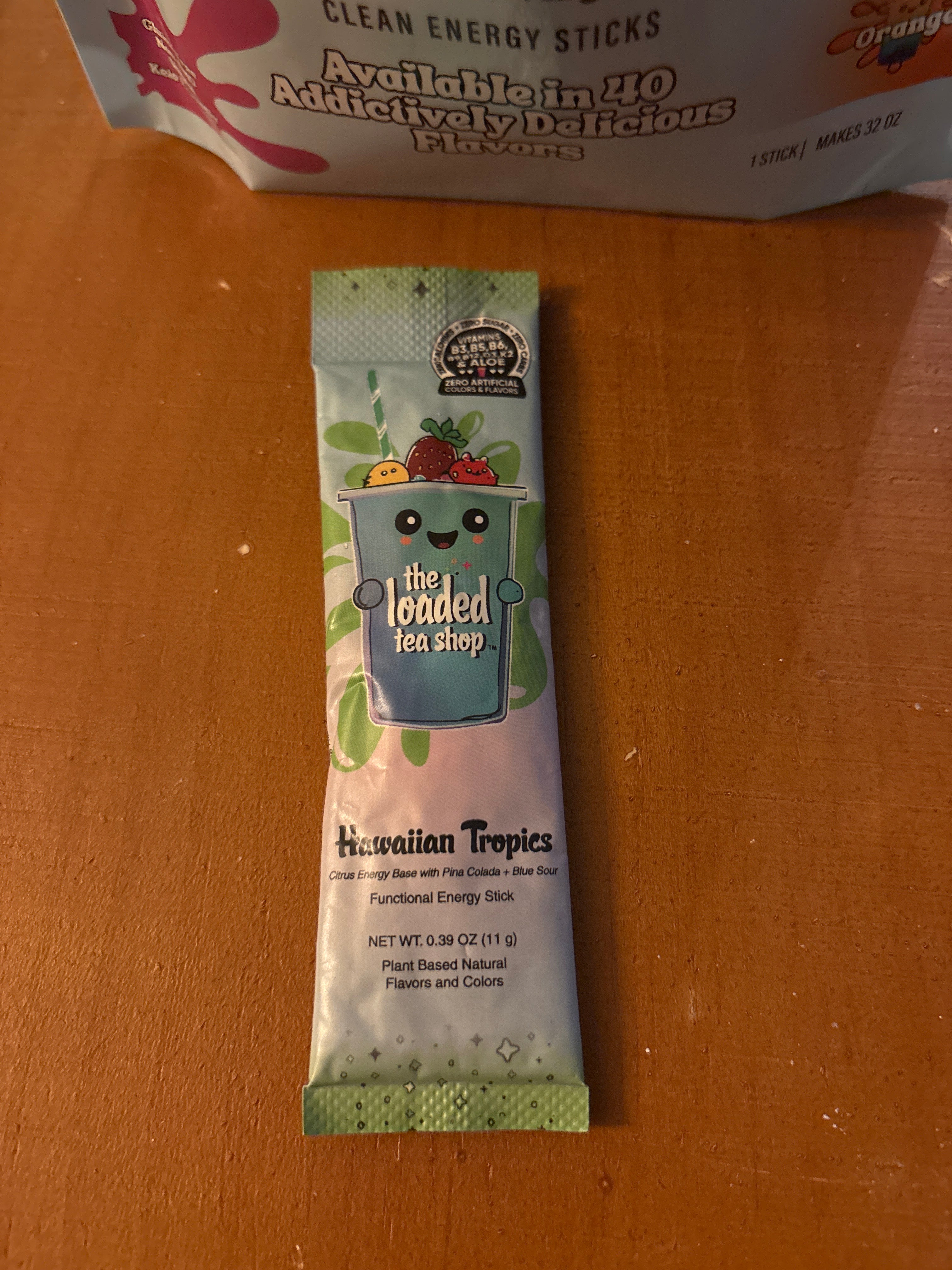 The loaded tea shop Hawaiian tropics