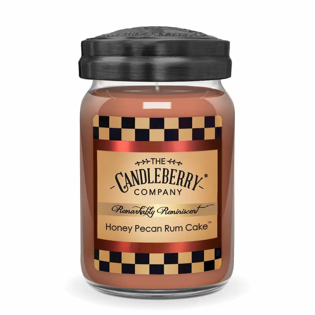 Candleberry Honey Pecan Rum Cake Large Candle