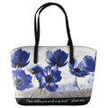 White Dove Bible Case Psalm 119:11 Floral Wedge Black XL
