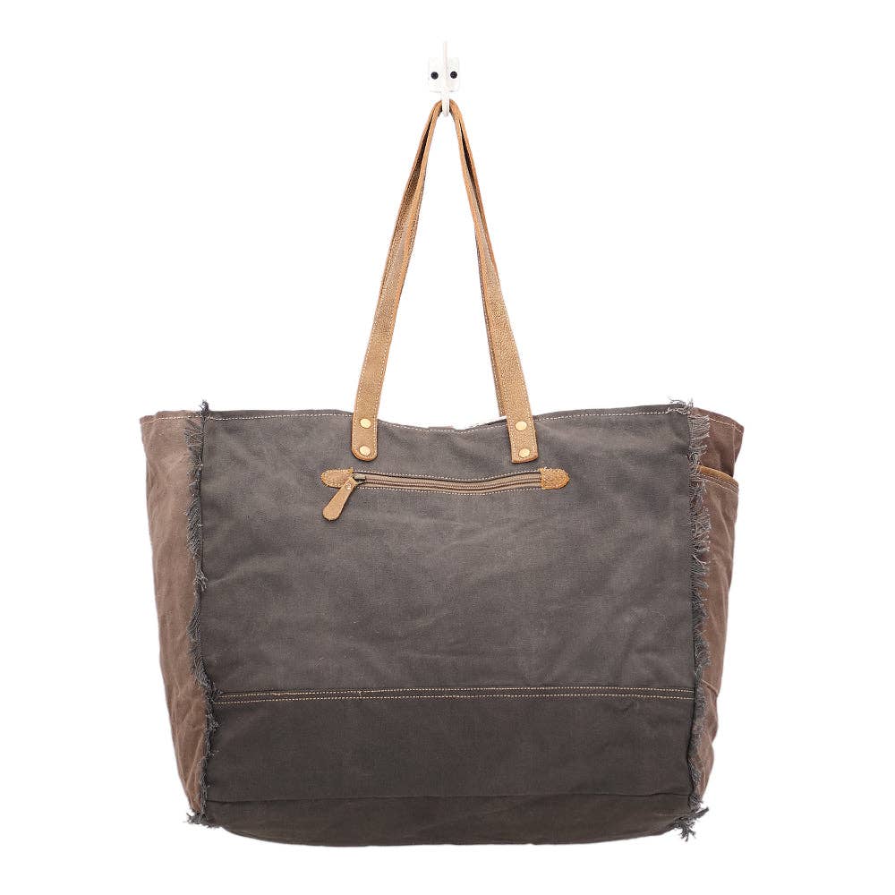Ursinia Weekender Bag: Cow-Hide