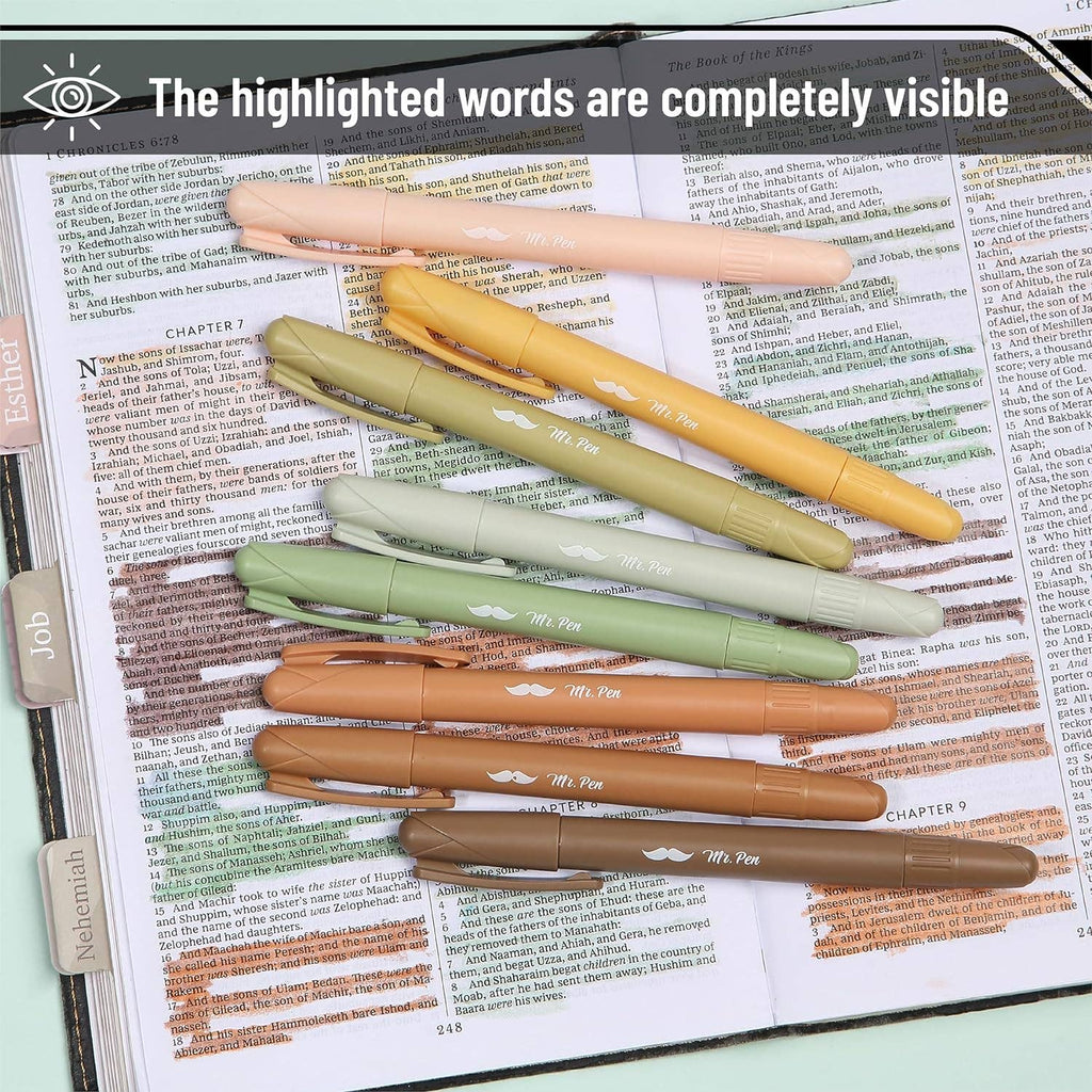 Bible Gel Highlighters Assorted Colors