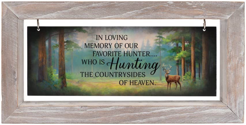 Hunting Country Framed Message Bar