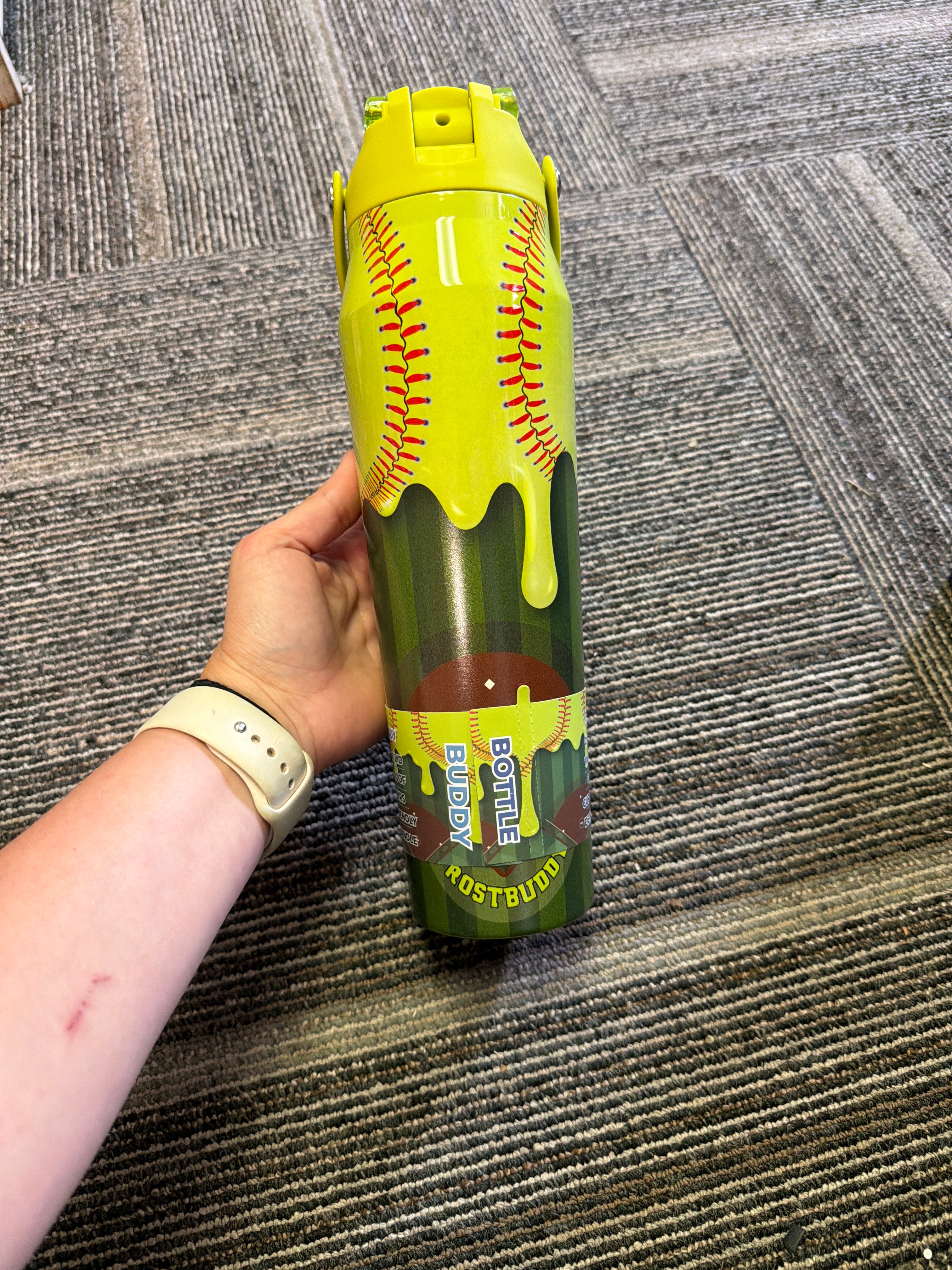 Softball Bottle Buddy 32oz