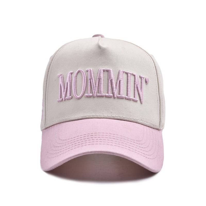 MOMMIN Embroidered Trucker Hat - Vintage Style | 40HW749: Animal