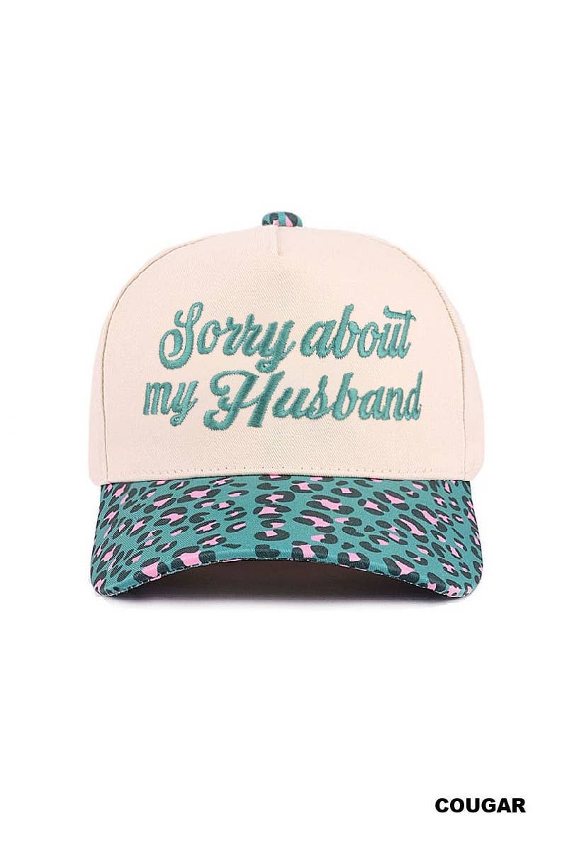 Two Tone Canvas Cotton Cap SI-27994: PAISLEY BLACK-198981 / OS