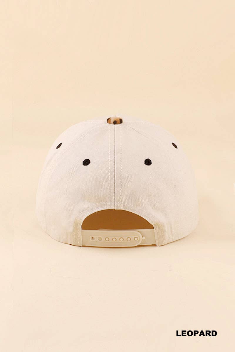 0519 Wifey Two Tone Snapback Hat SI-29856: PAISLEY BLACK-198901 / OS