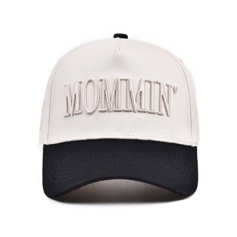 MOMMIN Embroidered Trucker Hat - Vintage Style | 40HW749: Animal