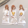 Adorable Clay Angels Decorative Figurine Set