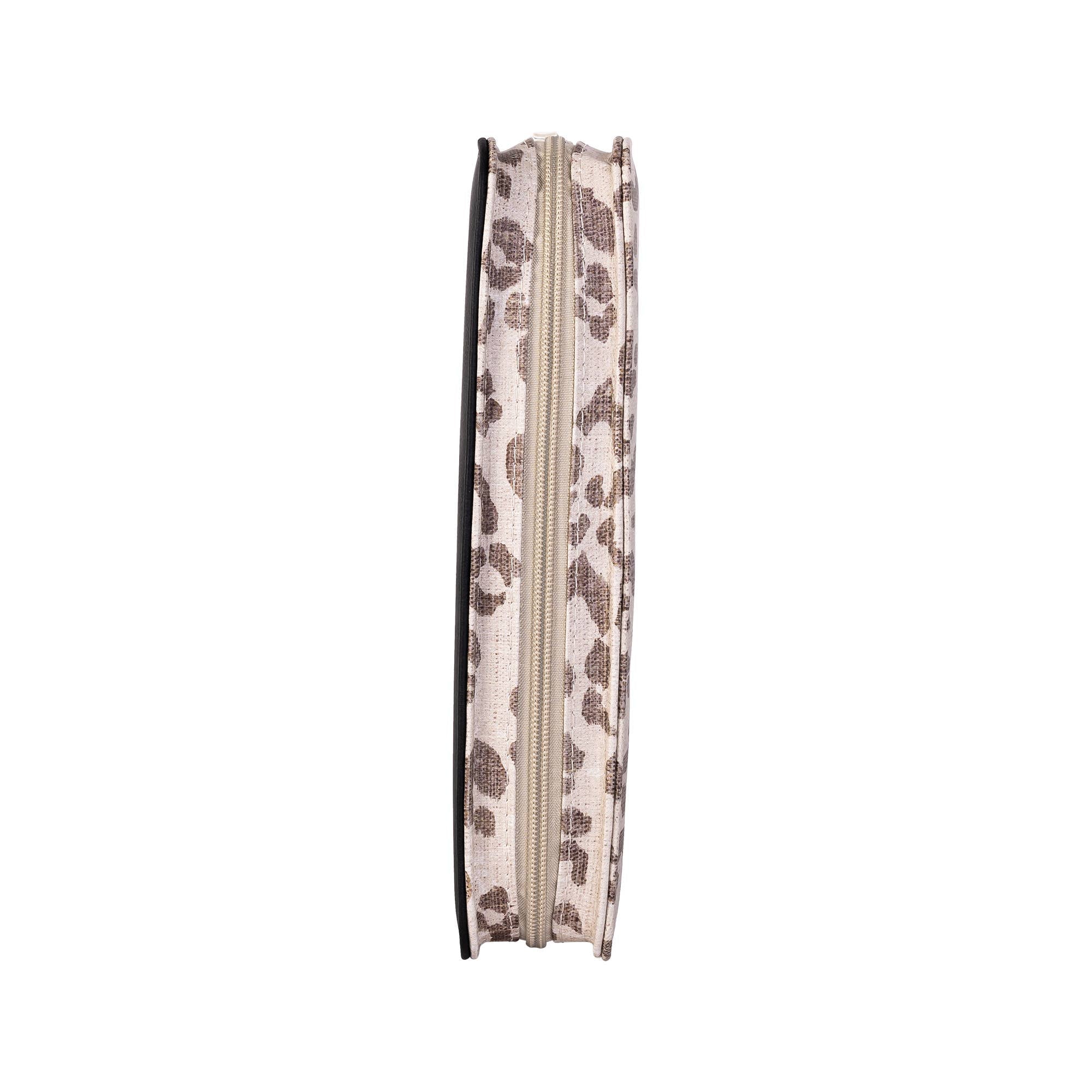 Divine Details: Bible Cover - Leopard w/Metallic Gold: XXL