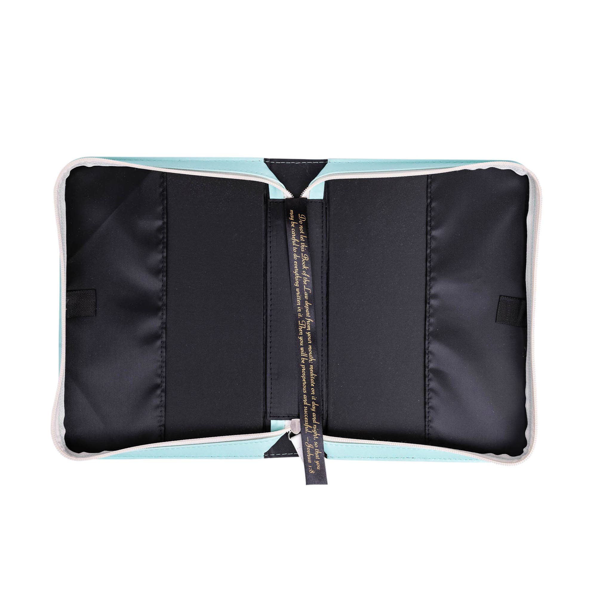 Bible Cover: Blessed, Teal/Blue: XXL