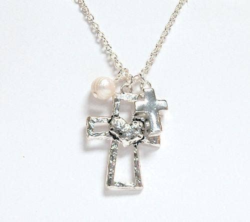 I Am Blessed Necklace: Silver / Each Day Gift