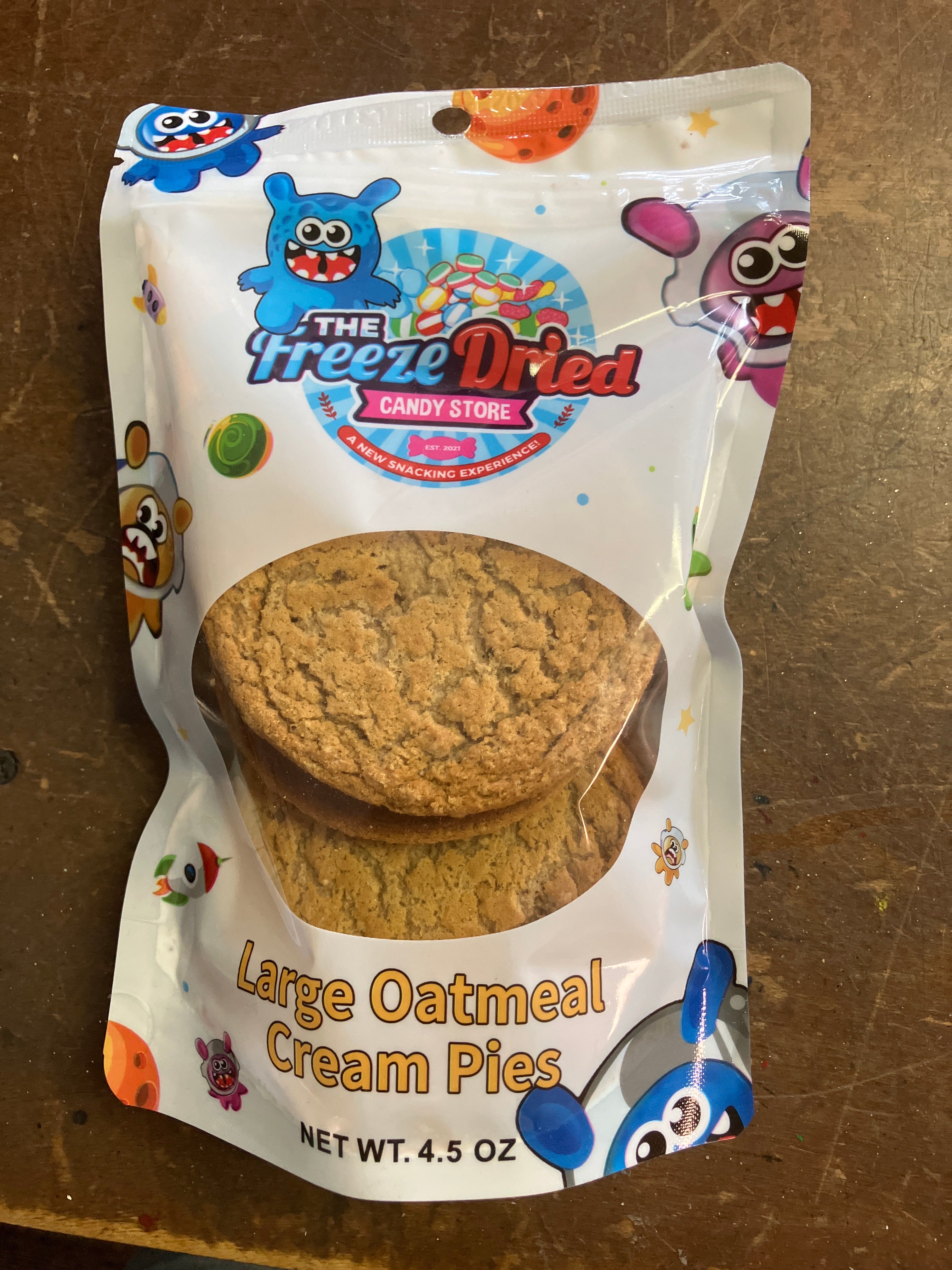 Freeze Dried Oatmeal Cookie