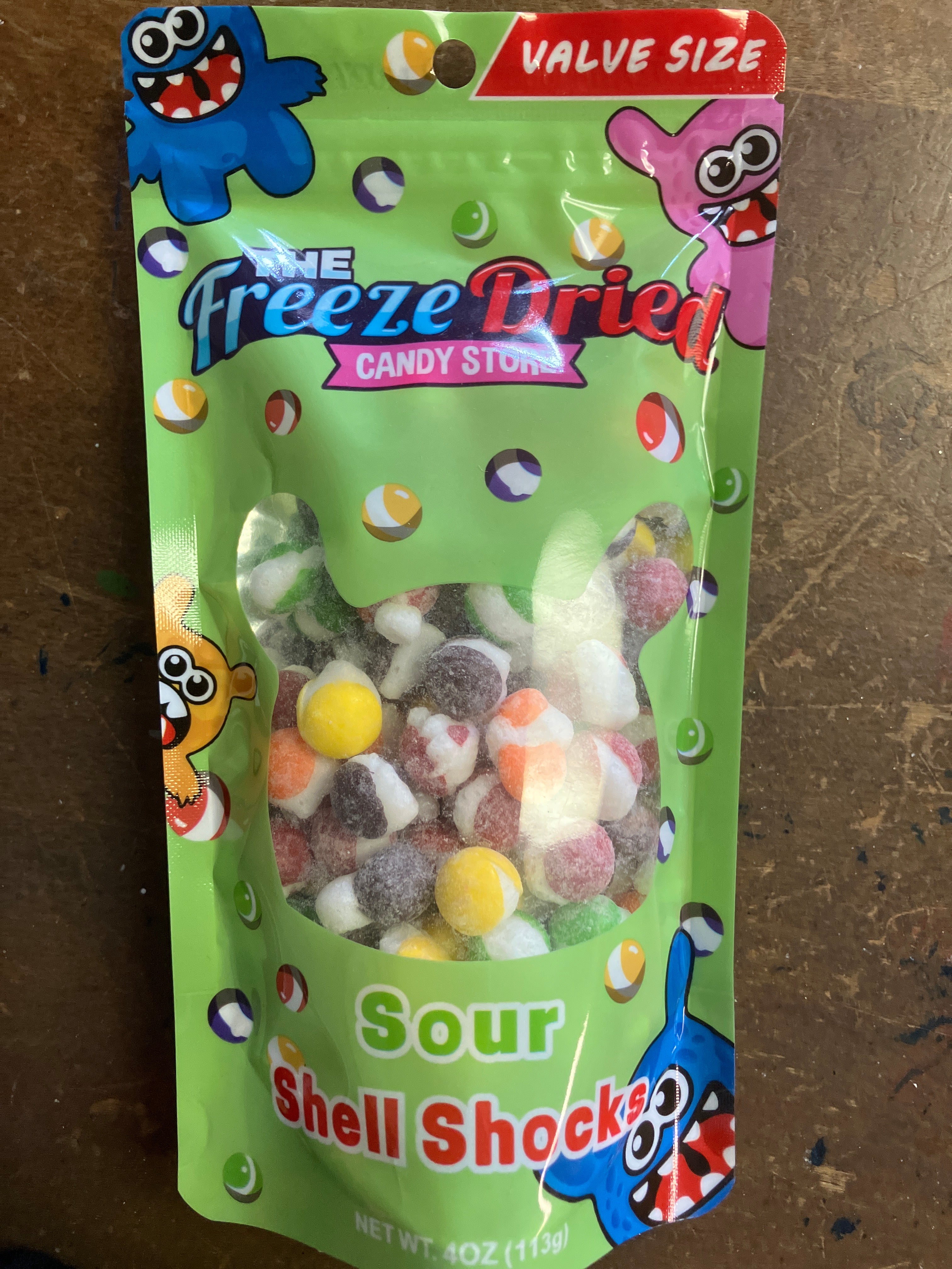 Freeze Dried Sour Shell Shocks