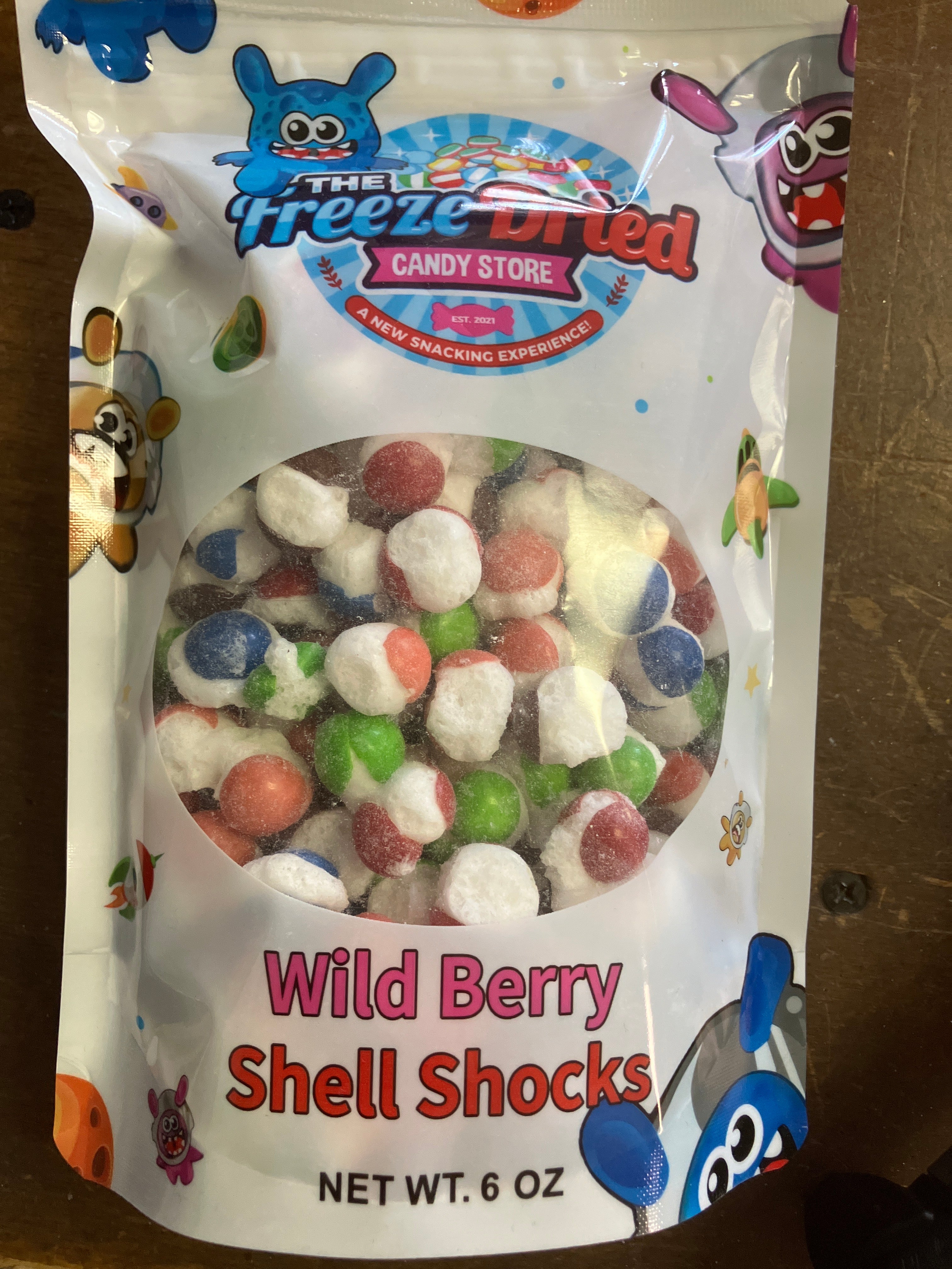 Freeze Dried Wild Berry Shell Shocks