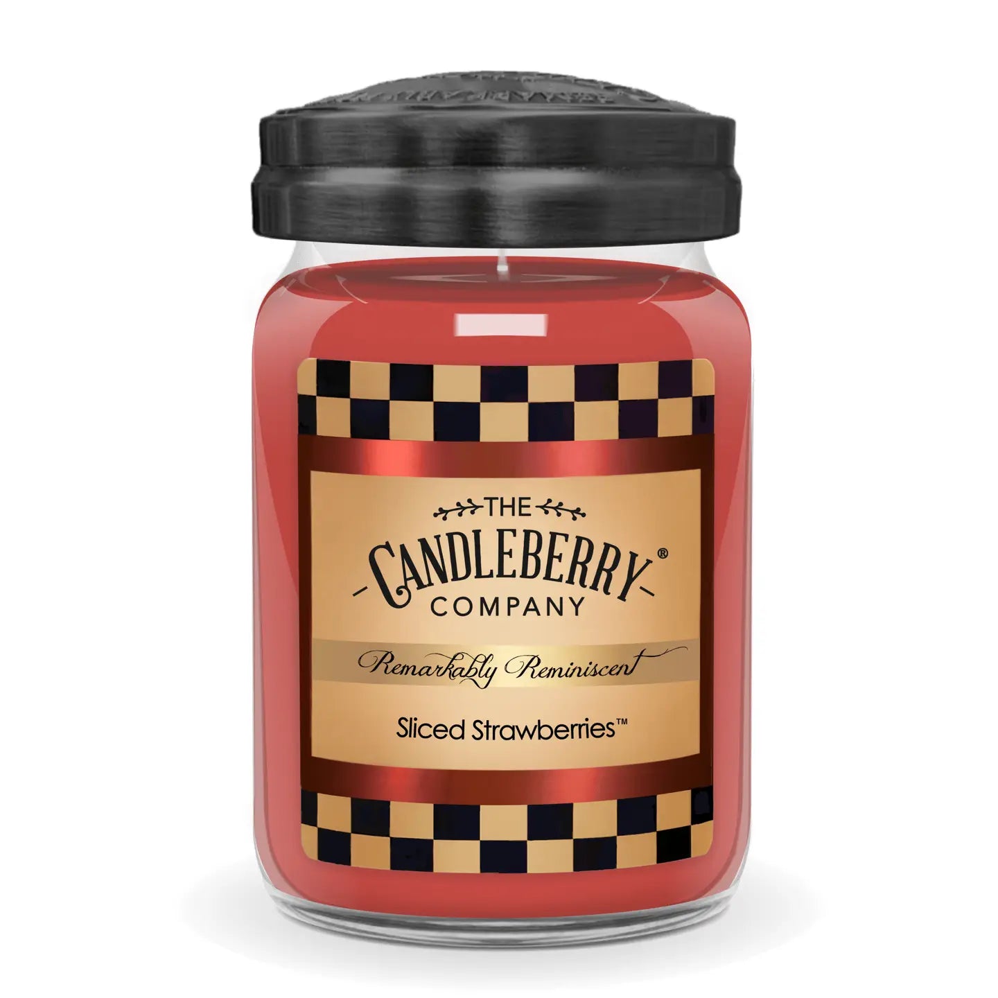 Candleberry Sliced Strawberries Large Candle