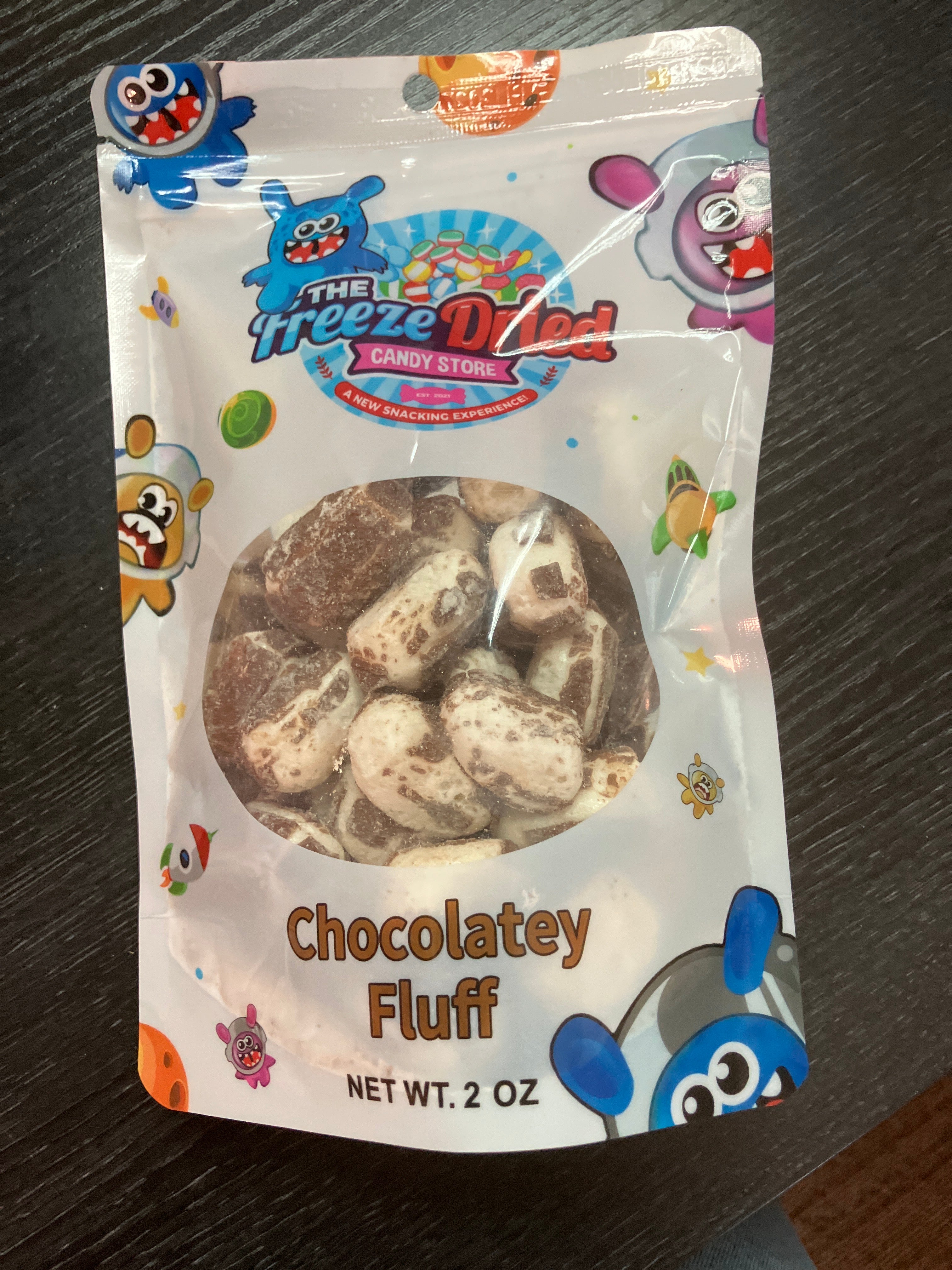Freeze Dried Chocolatey Fluff