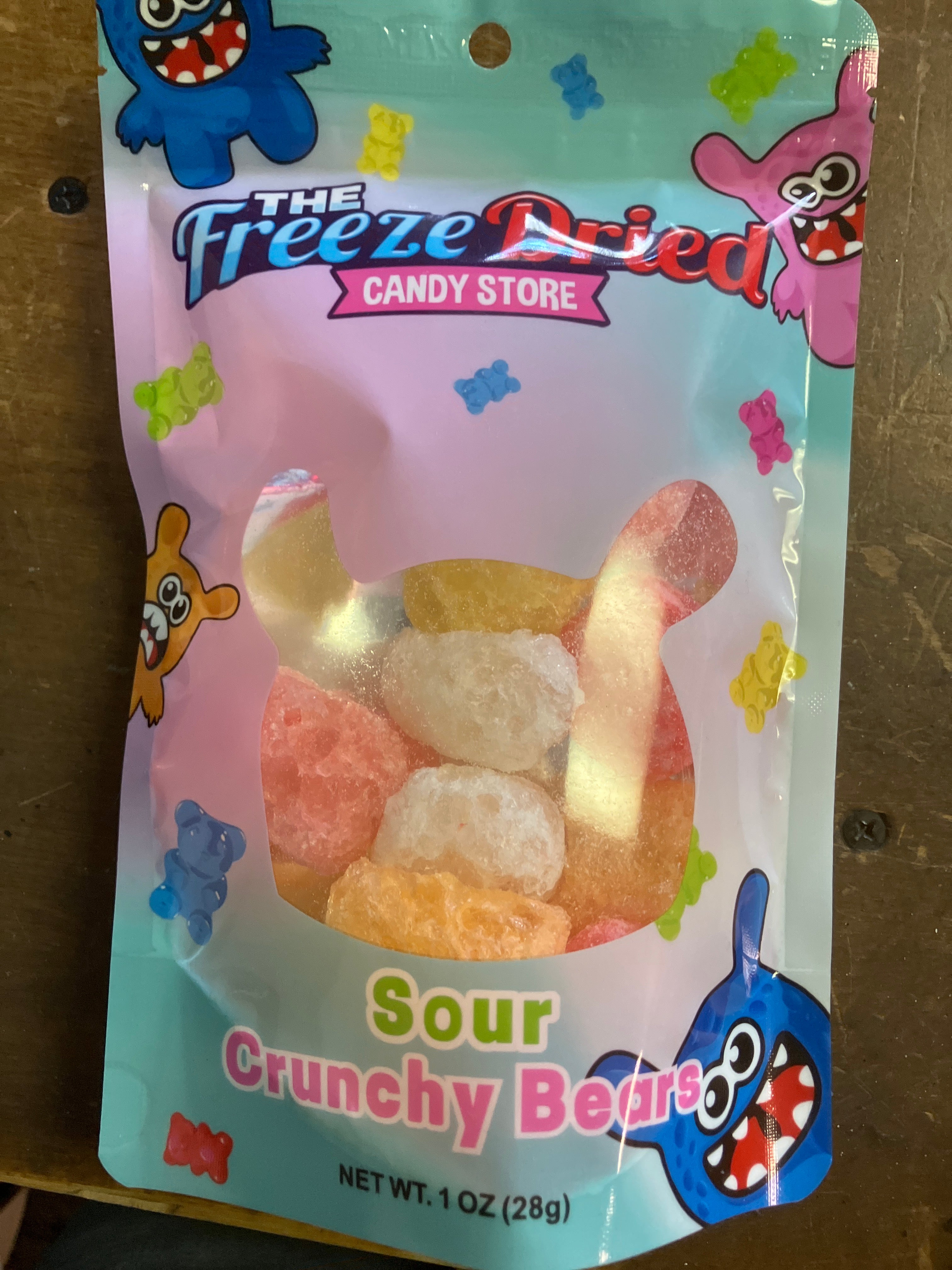Freeze Dried Sour Crunchy Bears