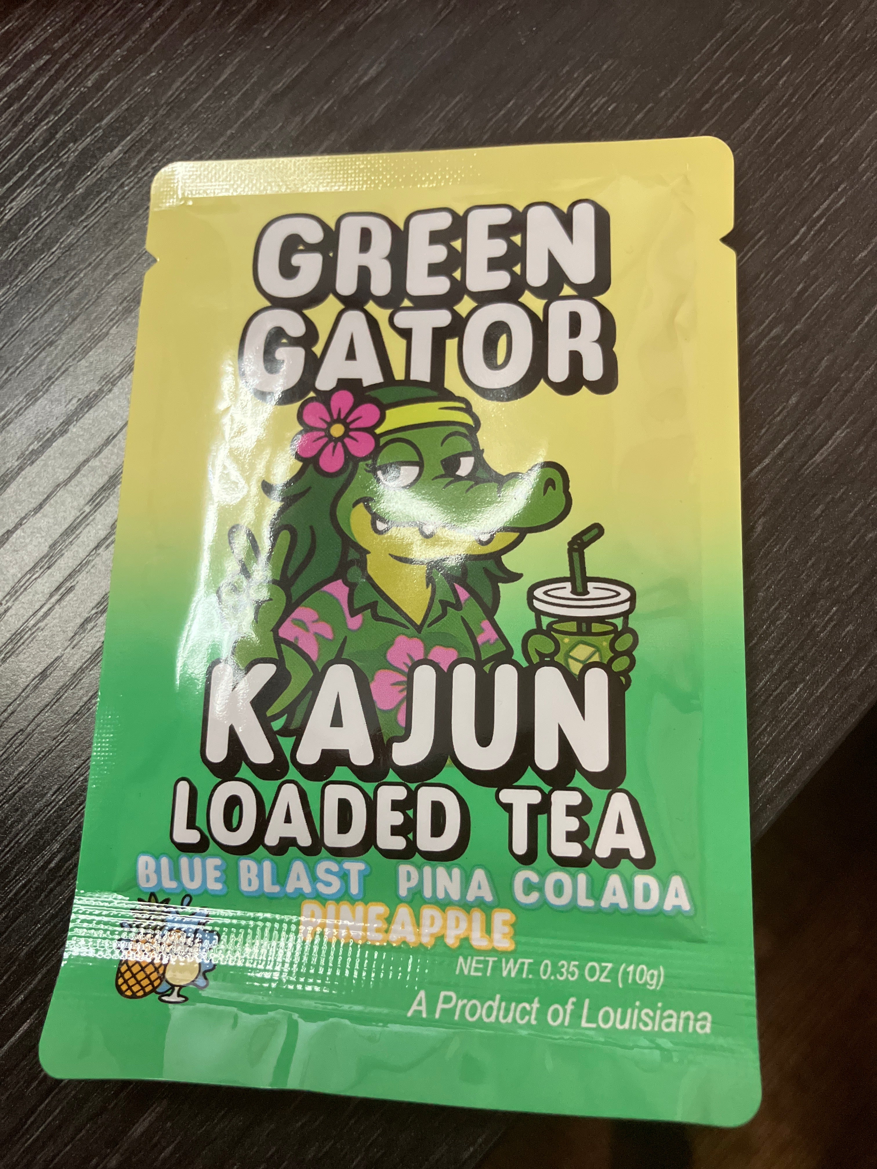 Green Gator Kajun Loaded Tea