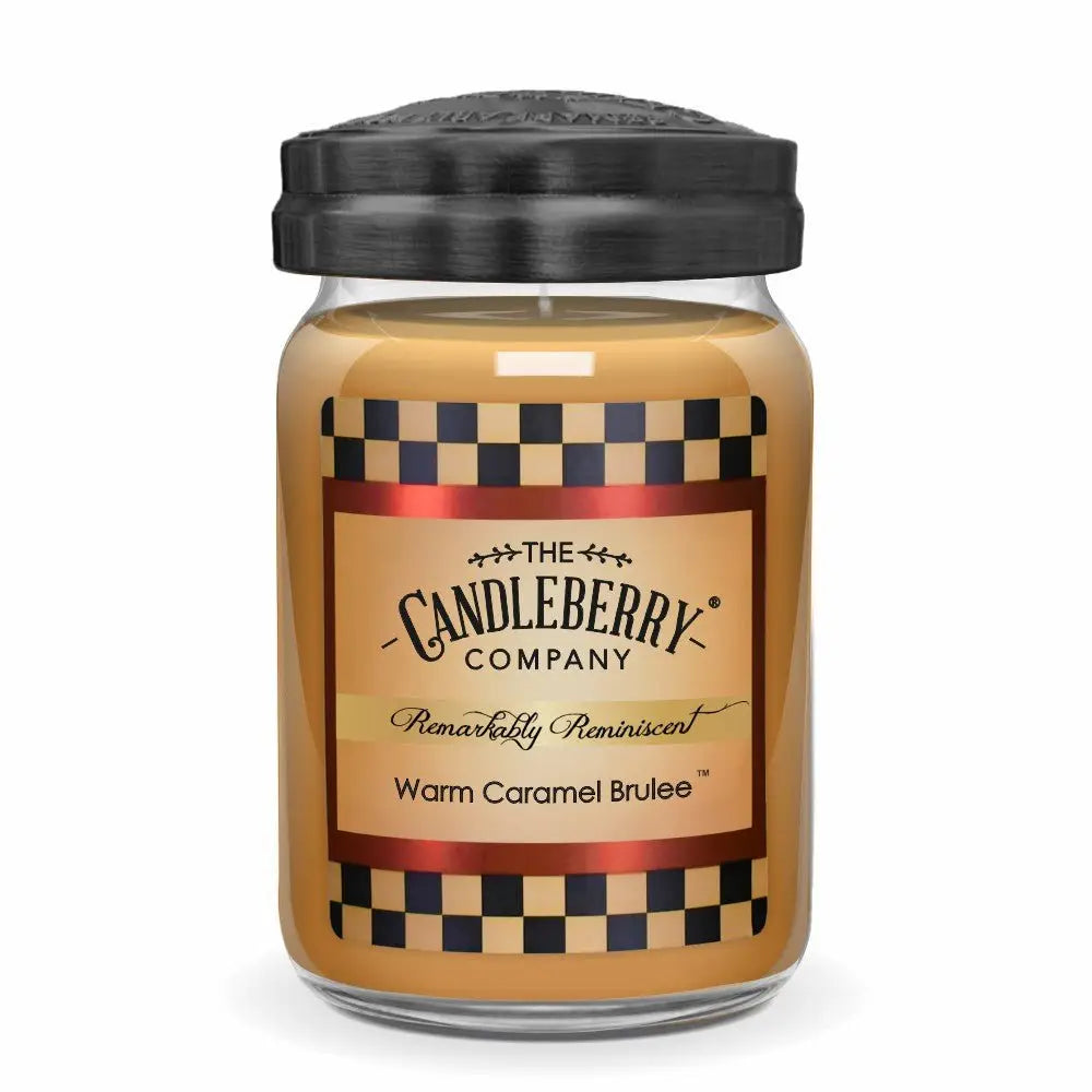 Warm Carmel Brûlée Large Candle