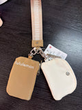 Lulumelon Wristlet Tan/Cream