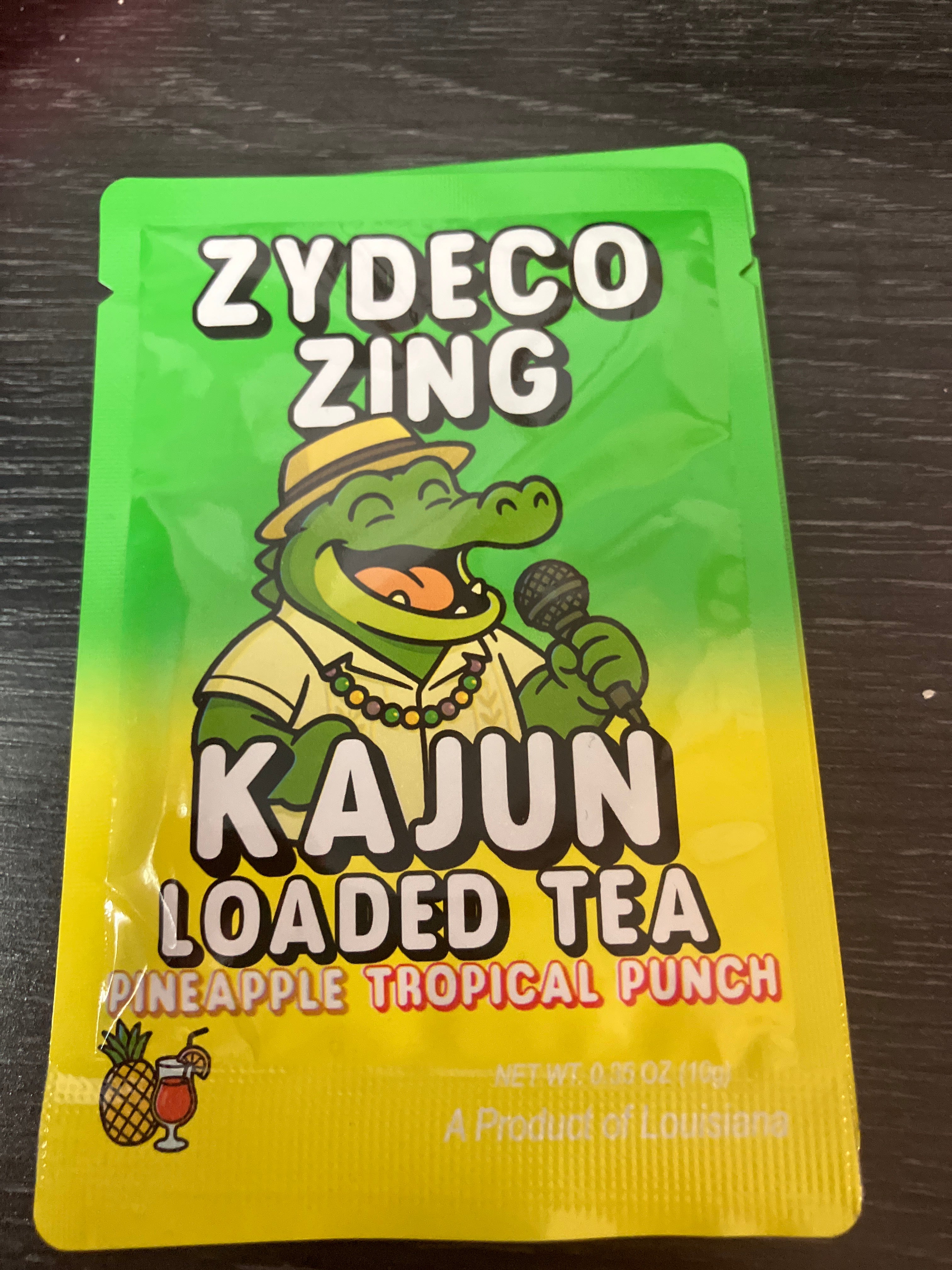Zydeco Zing kajun loaded tea