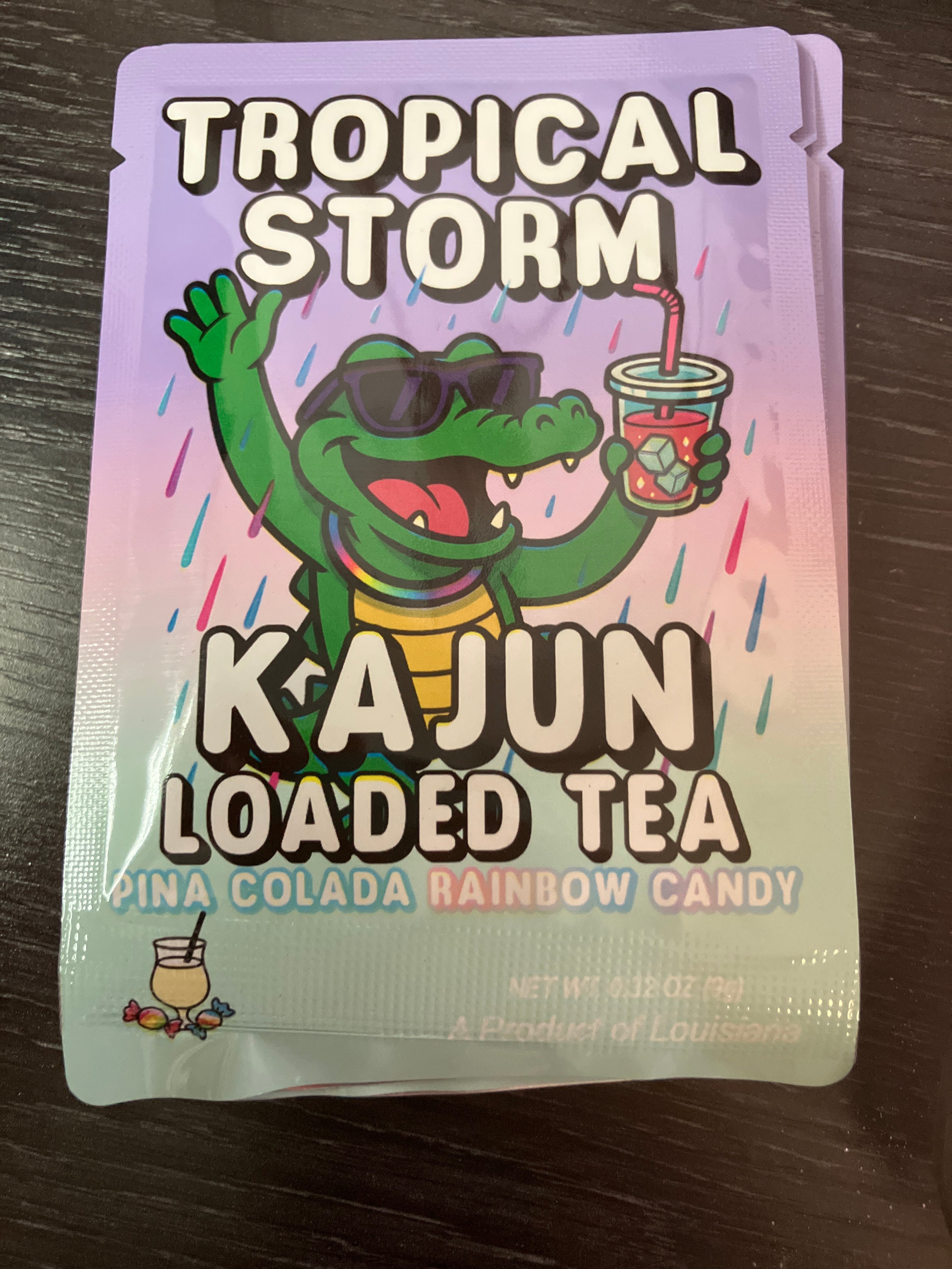 Tropical storm kajun loaded tea