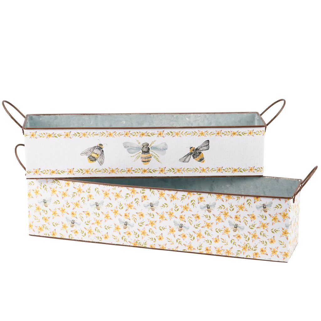 Watercolor Bee Bin Set