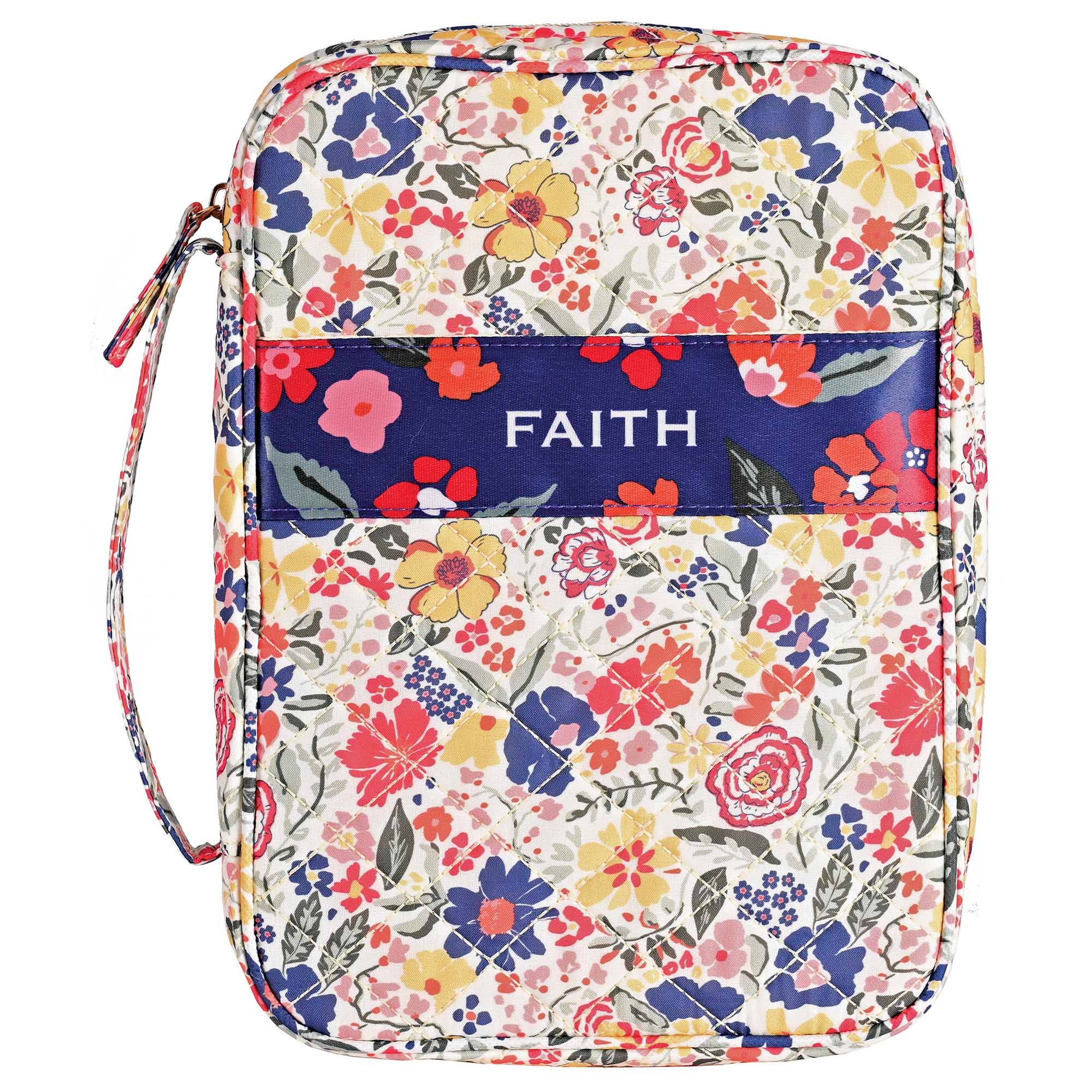 White Dove Bible Case Quilted Faith Tan XLarge