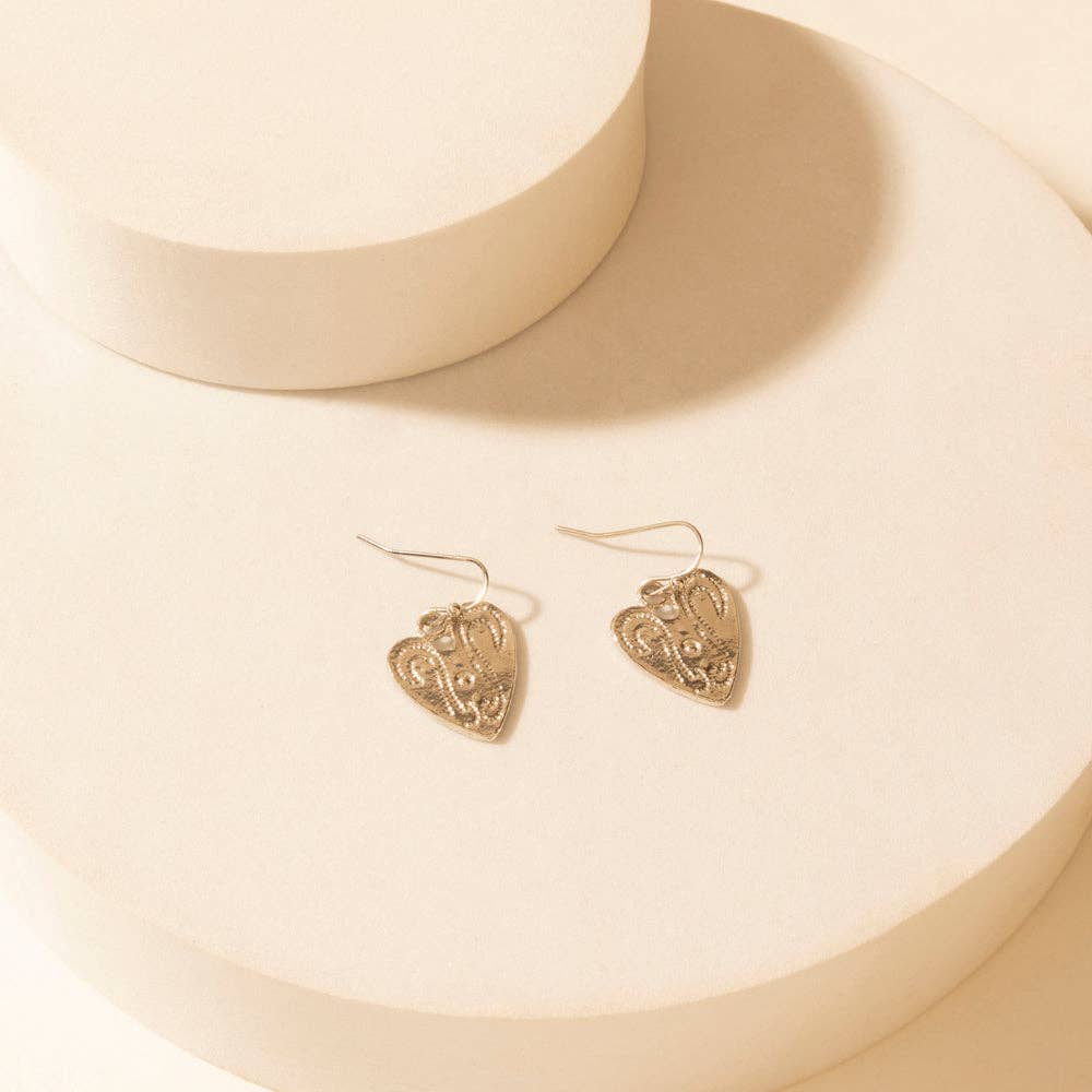 Prairie Trinket Earrings Set in Saddle Silver: Saddle Silver